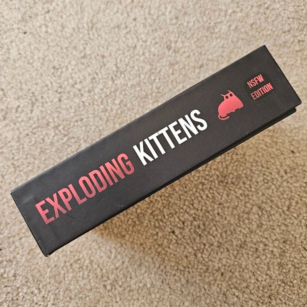 Exploding Kittens - NSFW Edition - Board Game - Complete - Picture 3 of 6